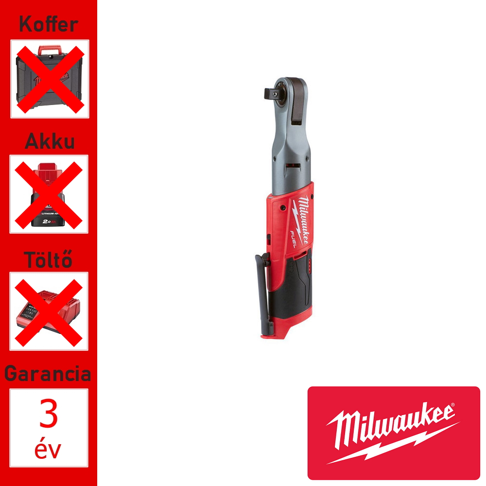 Milwaukee 12V akkus racsnis csavarkulcs géptest 1/2"